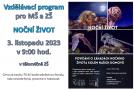 Vzdělávací program NOČNÍ ŽIVOT 1