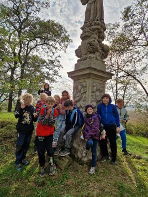 Sportovně-turistická výprava ke sv. Františkovi a památné lípě 1
