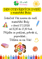 Den otevřených dveří v MŠ 1
