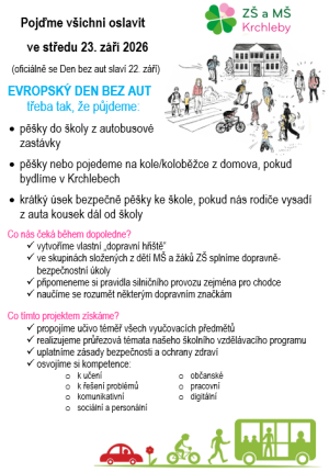 Den bez aut v MŠ a ZŠ  1